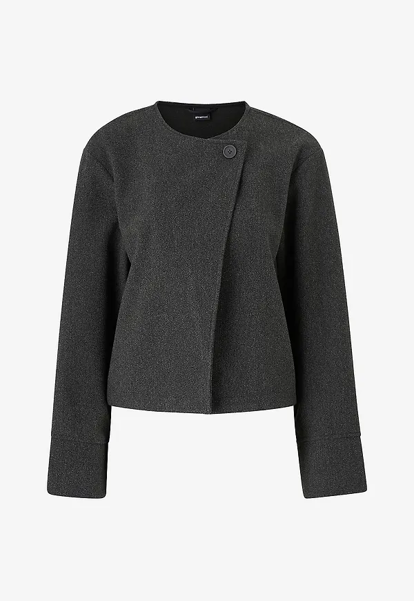 Gina Tricot - Jacka One Button Jacket - Grå