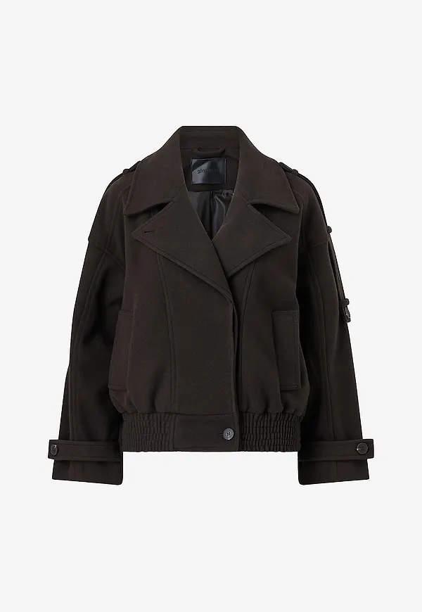 Gina Tricot - Jacka Wool Blend Jacket - Brun