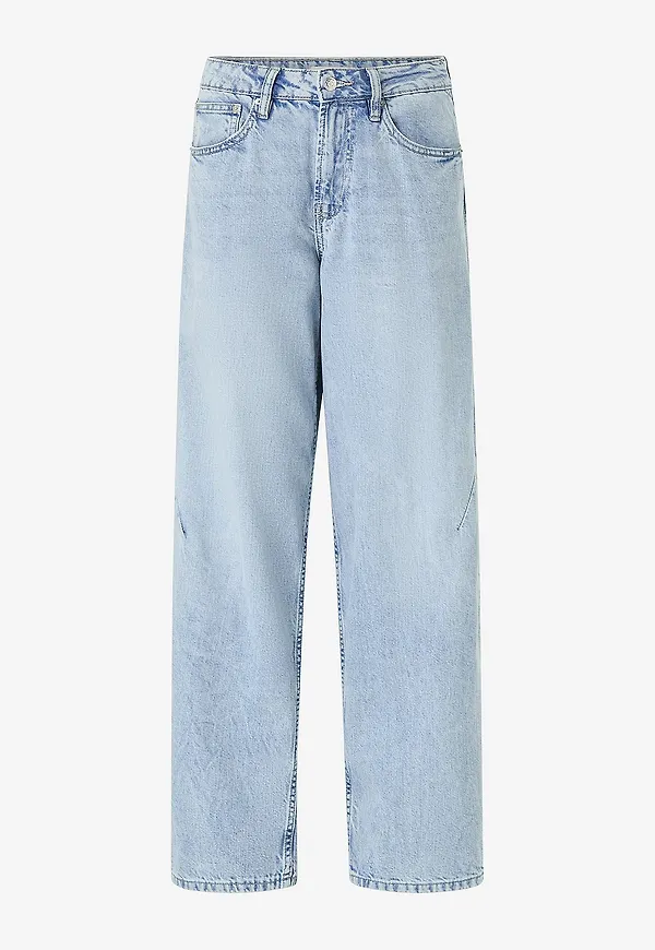 Gina Tricot - Jeans Baggy Barrel - Blå