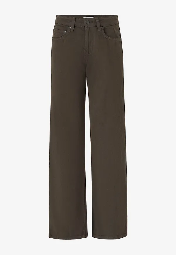 Gina Tricot - Jeans Perfect Wide Jeans - Brun