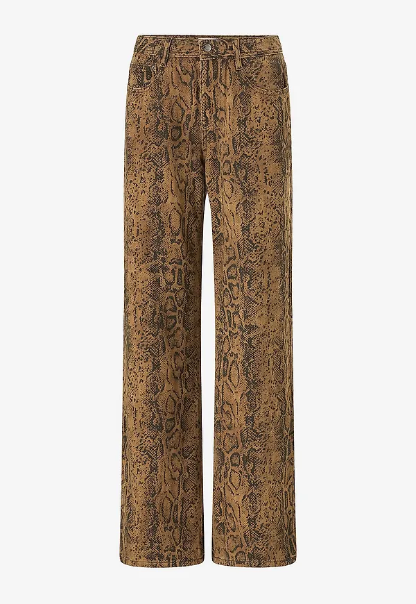 Gina Tricot - Jeans Snake - Brun