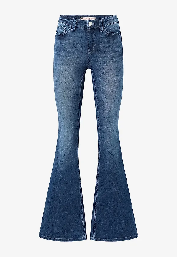 Gina Tricot - Jeans Ultra flare jeans - Blå