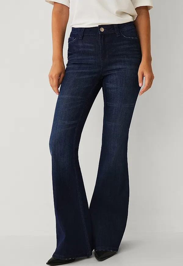 Gina Tricot - Jeans Ultra flare jeans - Blå