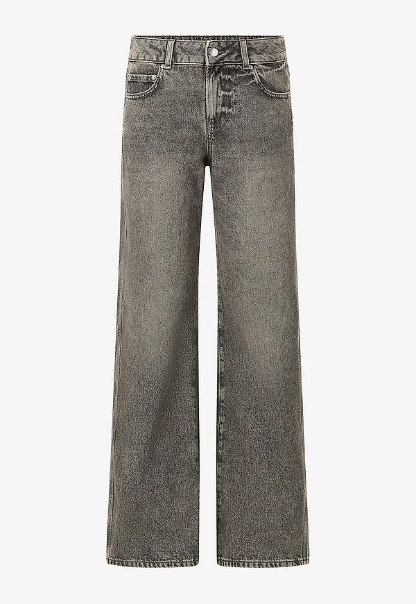 Gina Tricot - Jeans Wide flare jeans - Brun