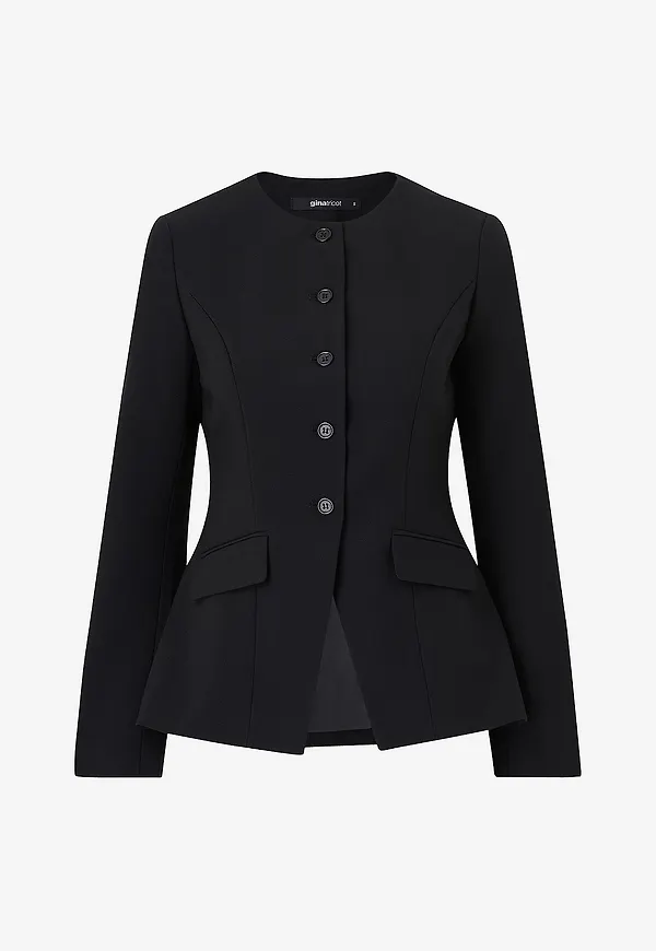 Gina Tricot - Kavaj Shaped Blazer - Svart