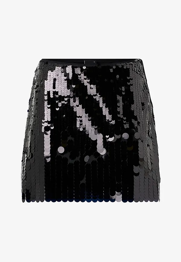 Gina Tricot - Kjol Sequin Mini - Svart
