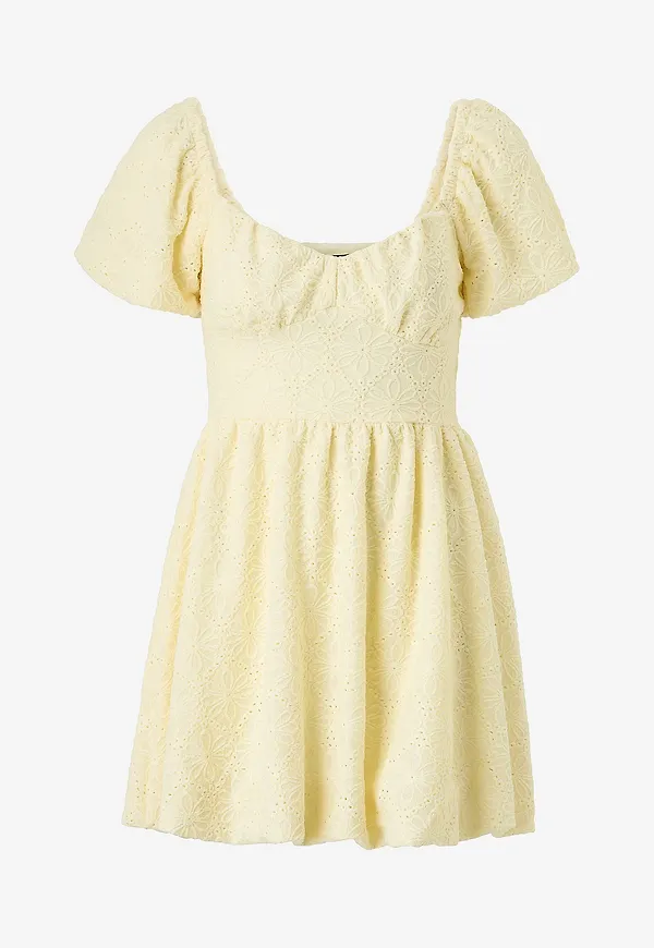 Gina Tricot - Klänning Mini Dress - Beige