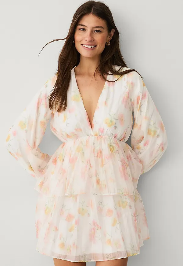 Gina Tricot - Klänning Mini Dress - Flerfärgad