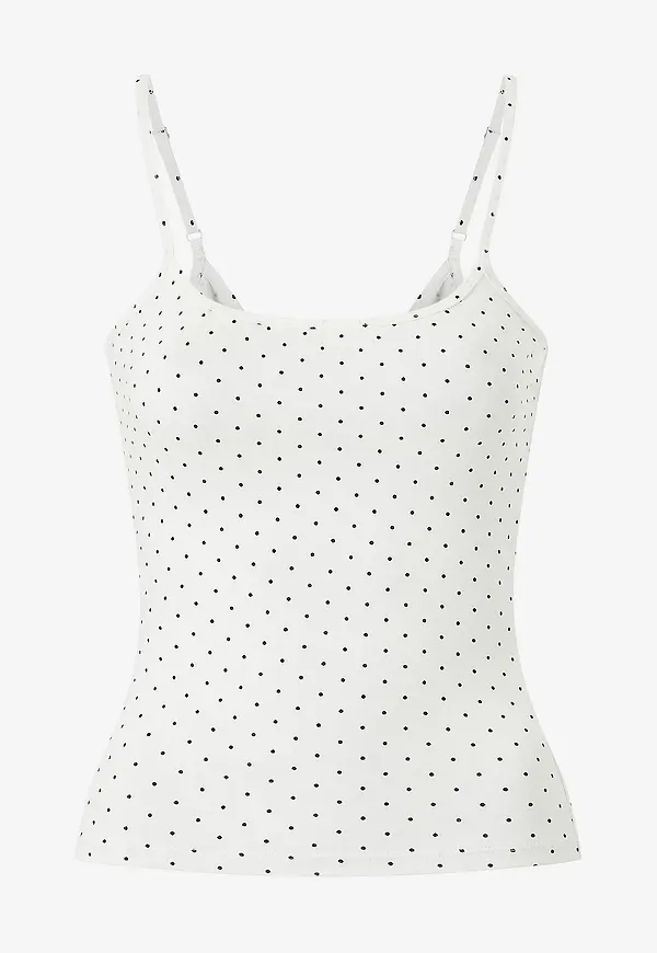 Gina Tricot - Linne Perfect Strap Singlet - Flerfärgad