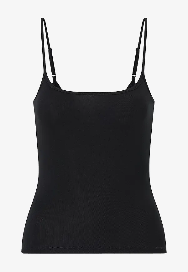 Gina Tricot - Linne Perfect Strap Singlet - Svart