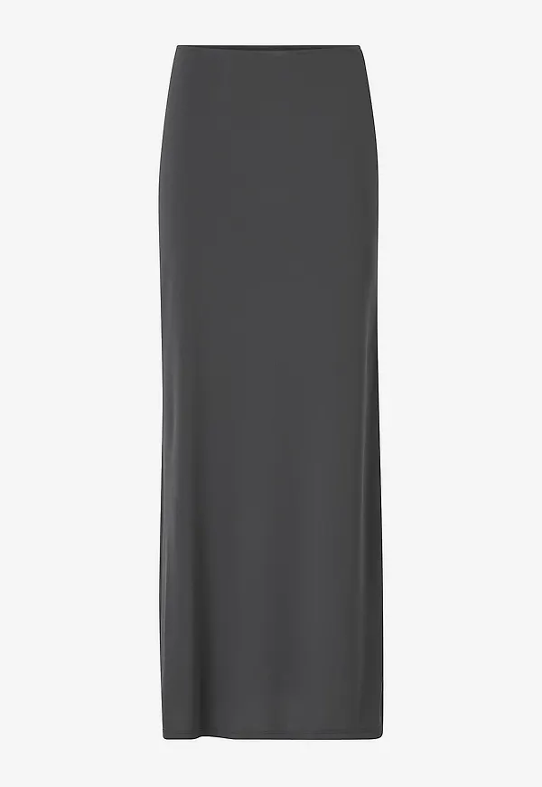 Gina Tricot - Maxikjol Low Waist Maxi Skirt - Grå