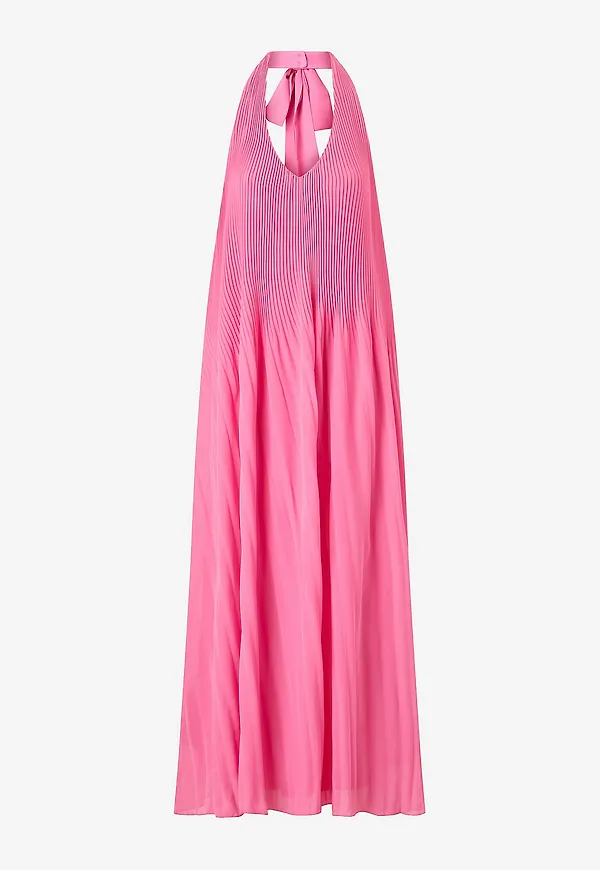Gina Tricot - Maxiklänning Pleated Maxi - Rosa