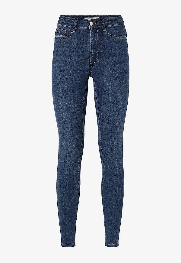 Gina Tricot - Molly high waist jeans - Blå