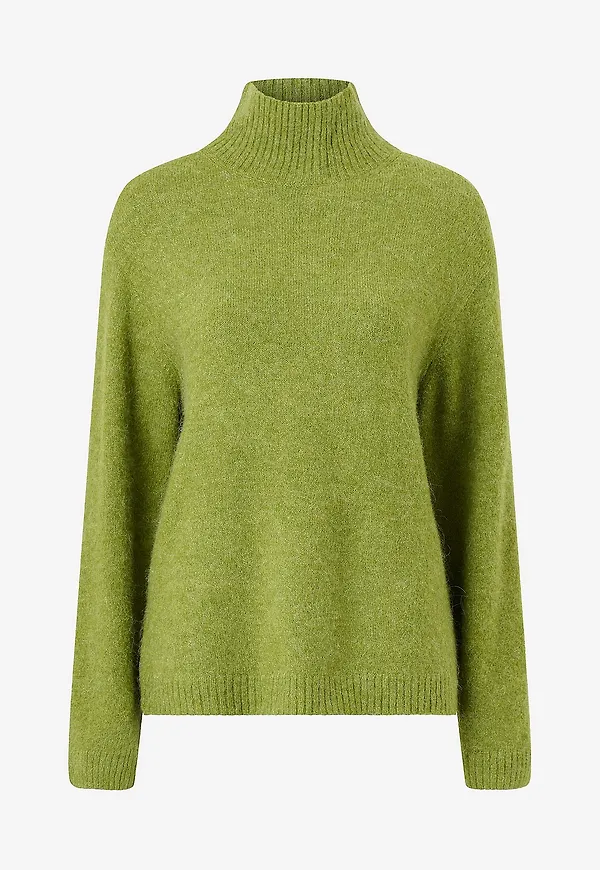 Gina Tricot - Polotröja Knitted turtleneck sweater - Grön
