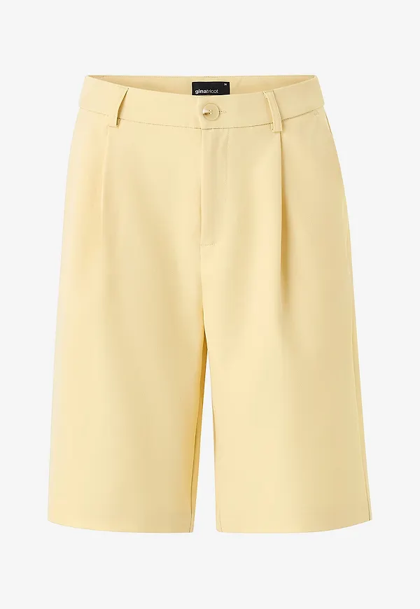 Gina Tricot - Shorts Bermuda - Gul