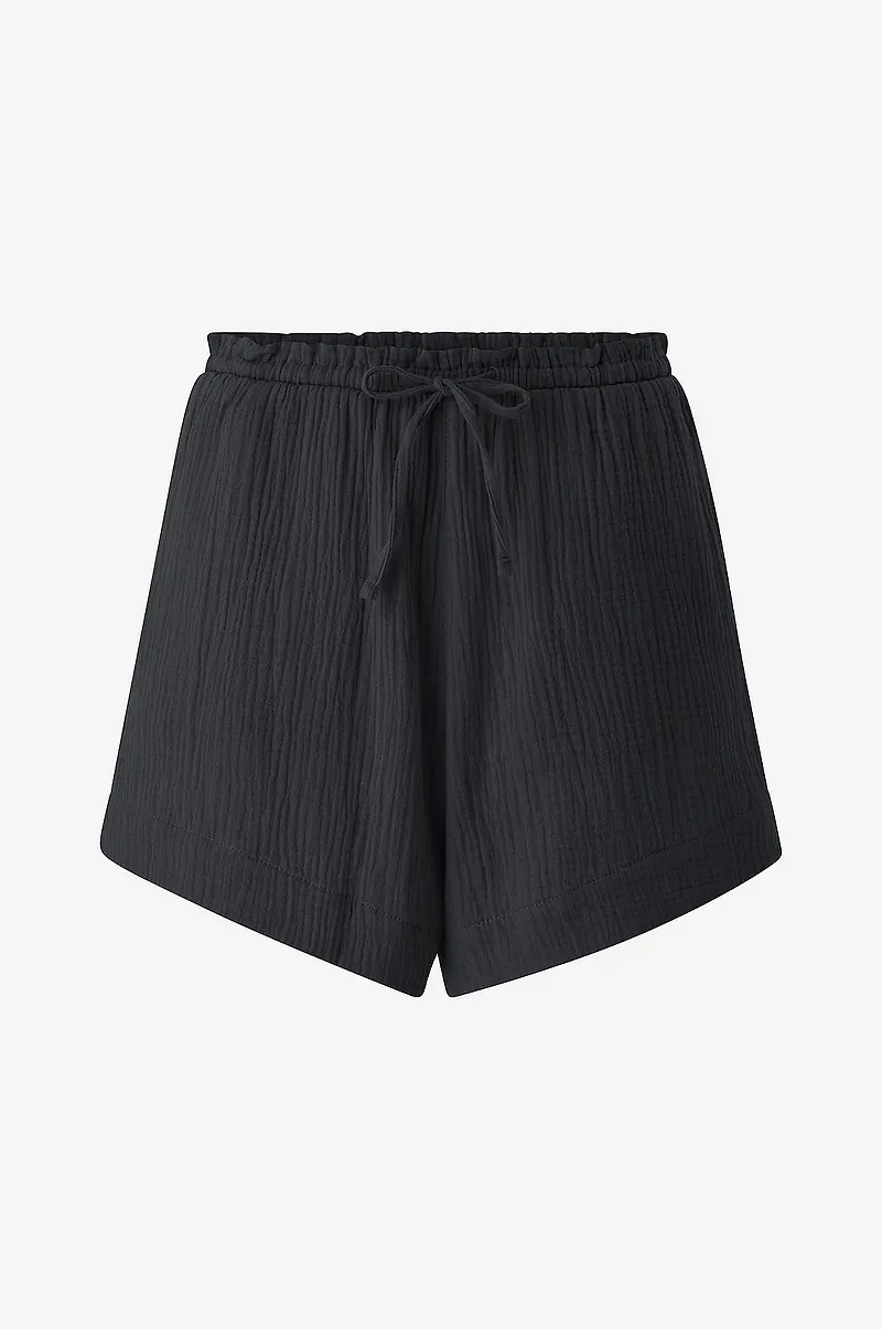 Gina Tricot - Shorts Gauze - Svart