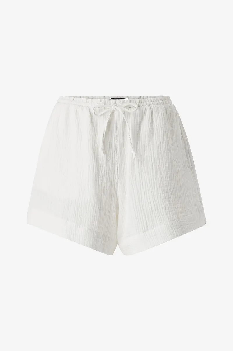 Gina Tricot - Shorts Gauze - Vit