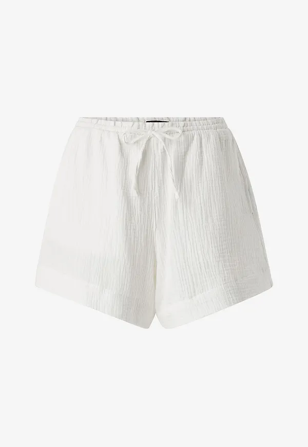 Gina Tricot - Shorts Gauze - Vit