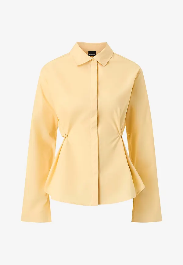 Gina Tricot - Skjorta Shaped - Gul