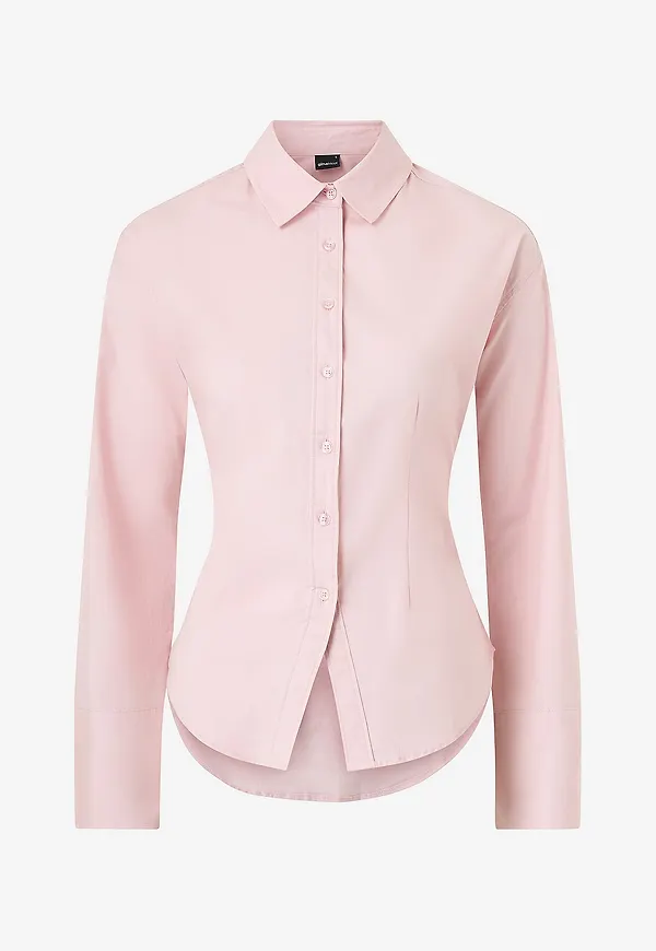 Gina Tricot - Skjorta Shaped - Rosa