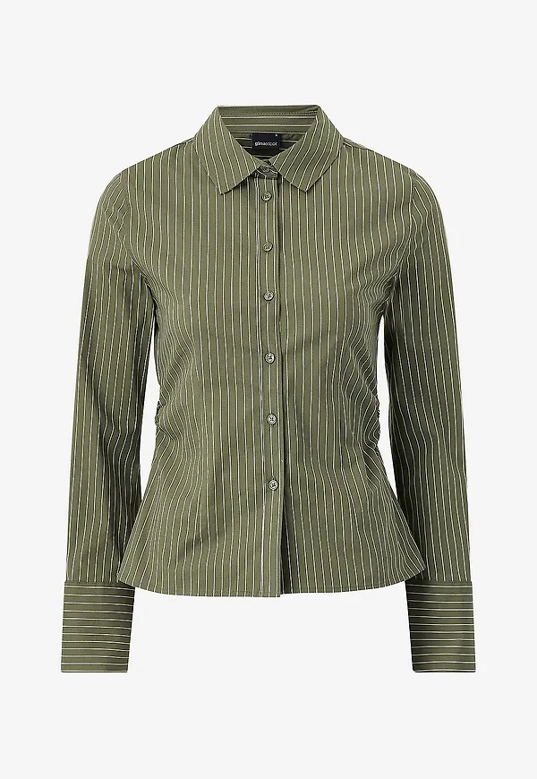 Gina Tricot - Skjorta Shaped shirt - Flerfärgad
