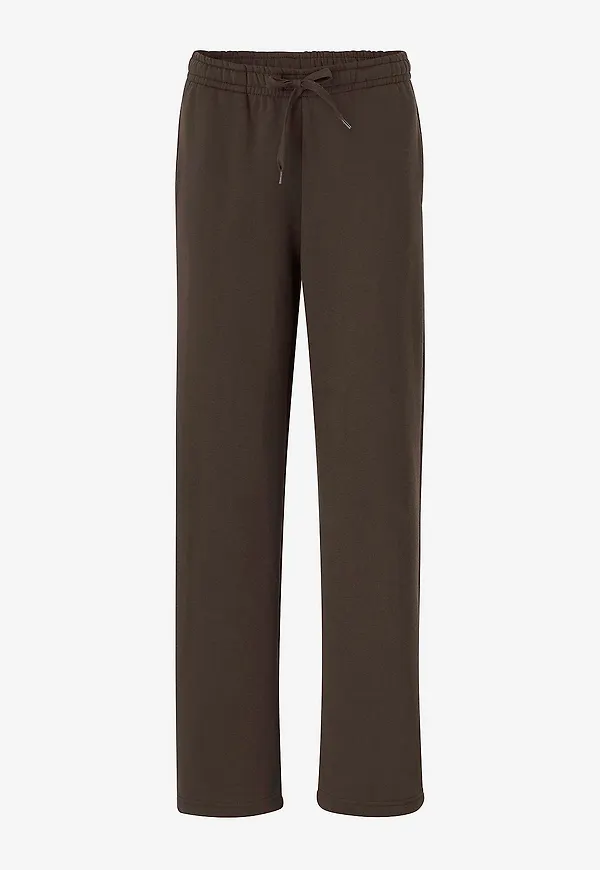 Gina Tricot - Sweatpants Basic Straight - Brun