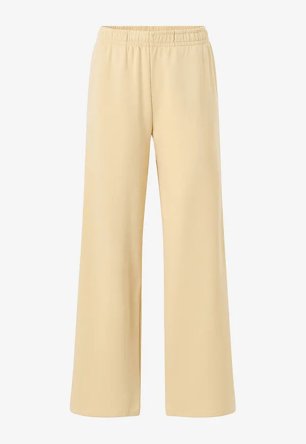 Gina Tricot - Sweatpants Wide - Gul