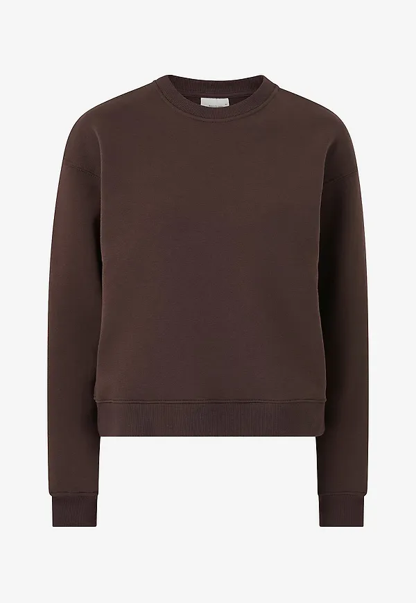 Gina Tricot - Sweatshirt Basic Sweater - Brun
