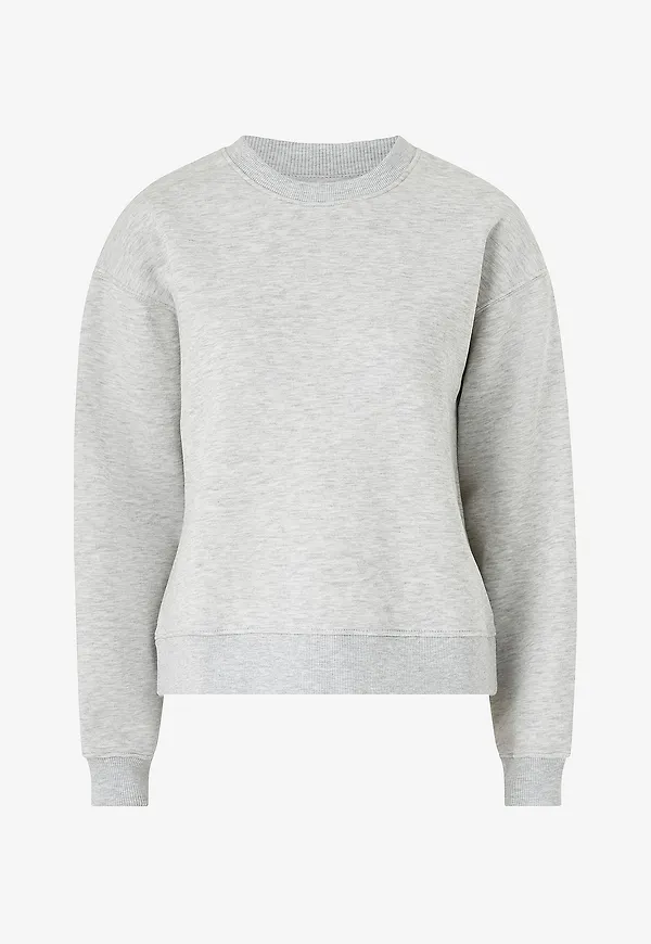Gina Tricot - Sweatshirt Basic Sweater - Grå