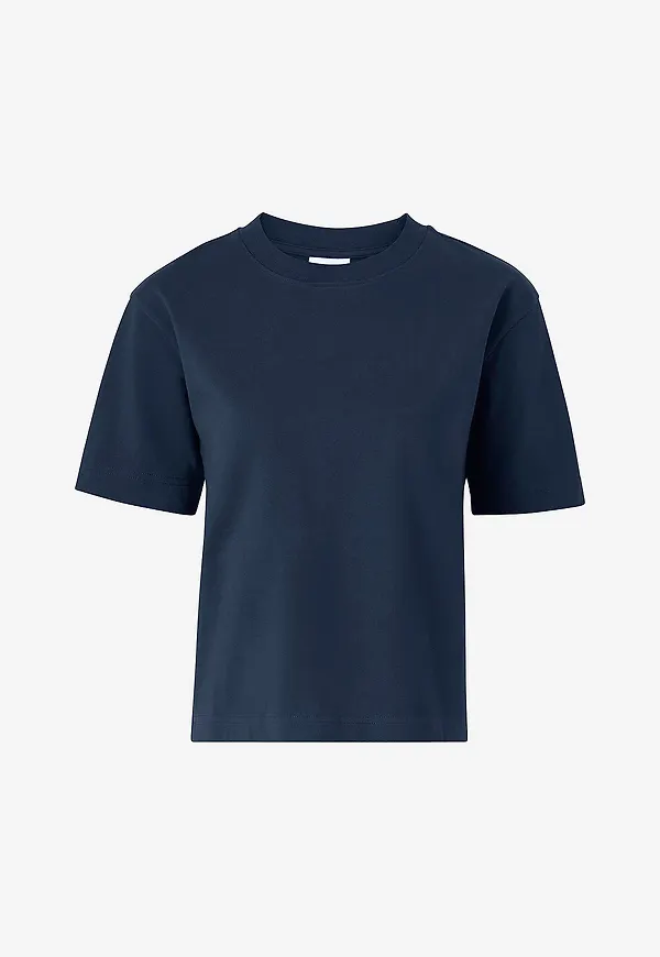 Gina Tricot - T-shirt Basic Tee - Blå