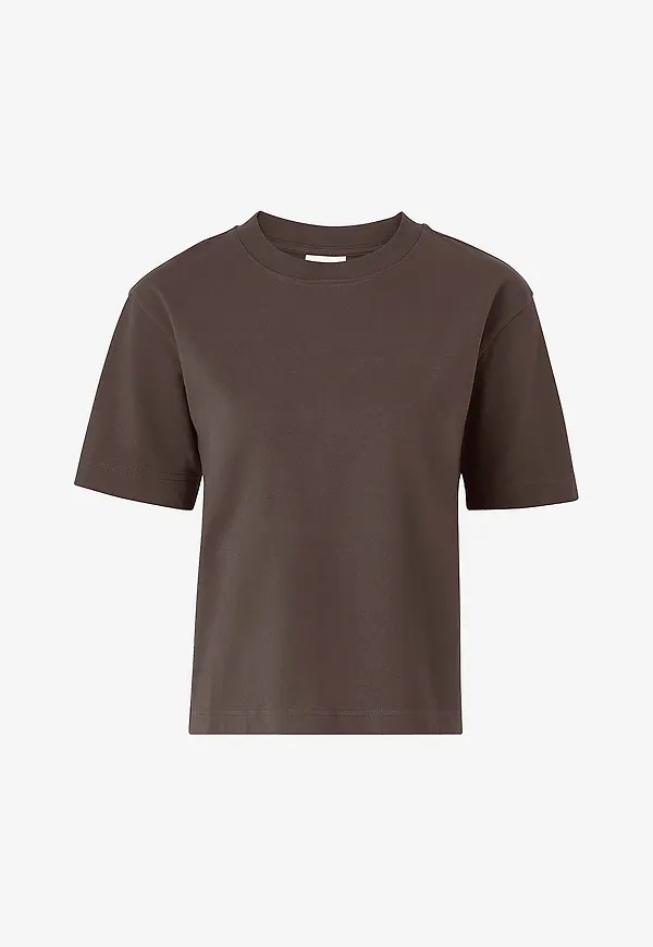 Gina Tricot - T-shirt Perfect Tee - Brun