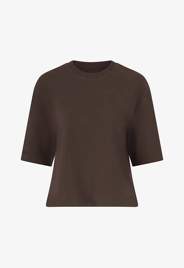 Gina Tricot - T-shirt Perfect Boxy Tee - Brun