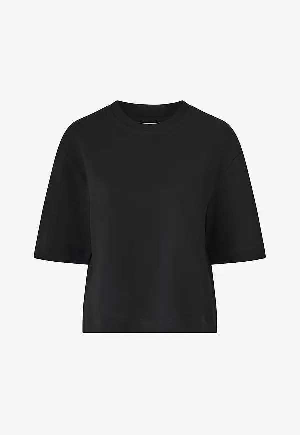 Gina Tricot - T-shirt Perfect Boxy Tee - Svart