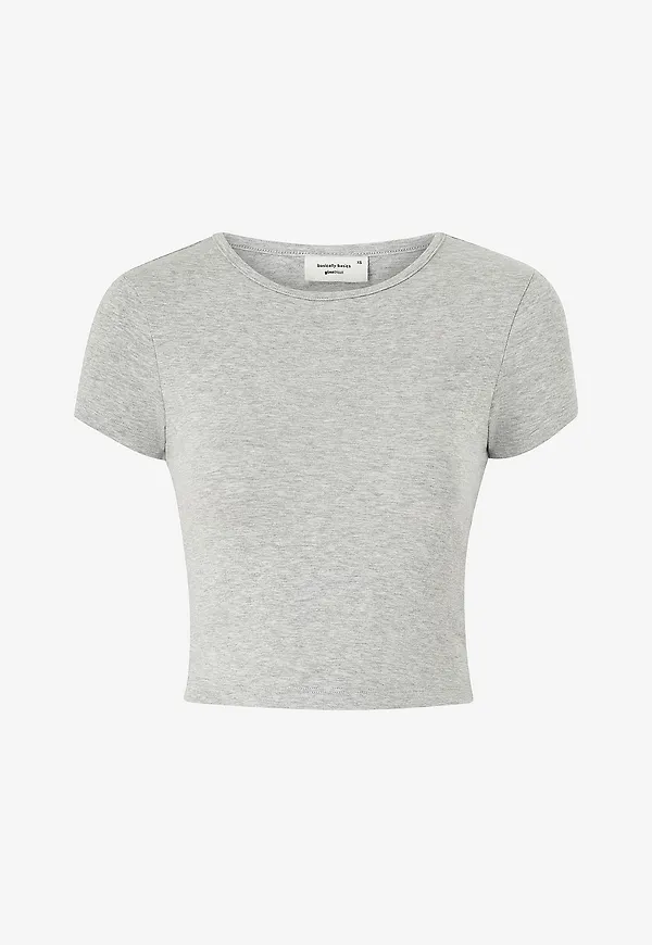 Gina Tricot - Topp Basic Tight Top - Grå