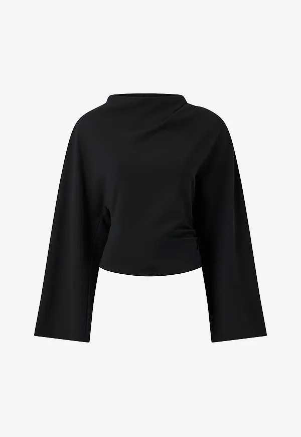 Gina Tricot - Topp Drapy Top - Svart