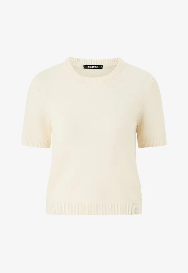 Gina Tricot - Topp Knitted - Vit