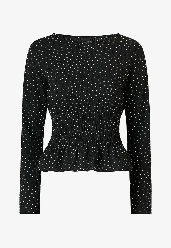 Gina Tricot - Topp Long Sleeve Smock - Flerfärgad