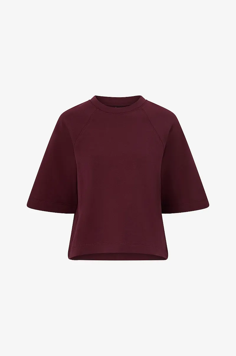 Gina Tricot - Topp Terry Tee - Röd