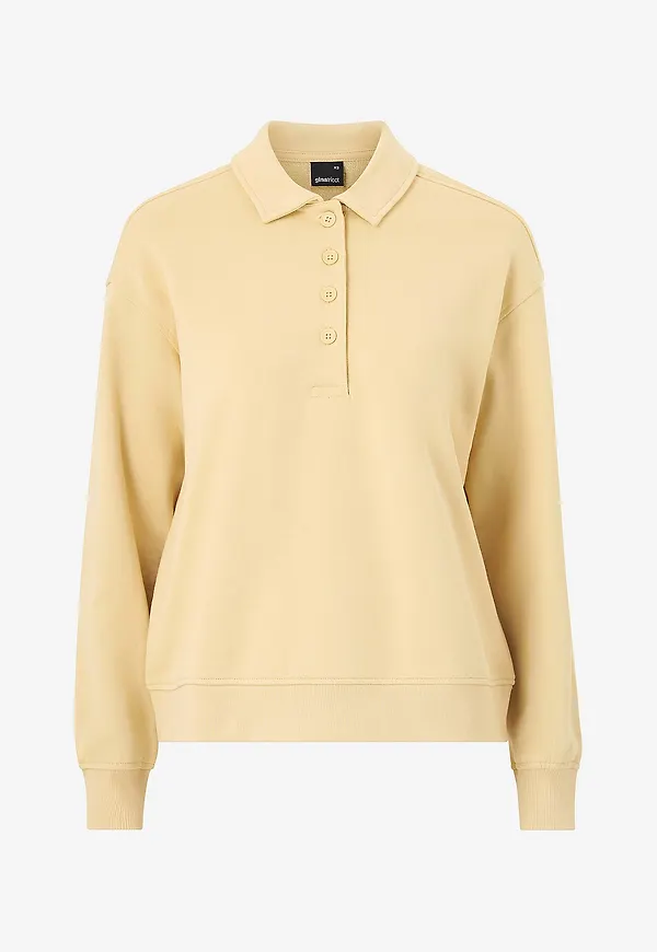 Gina Tricot - Tröja Collar Sweater - Gul