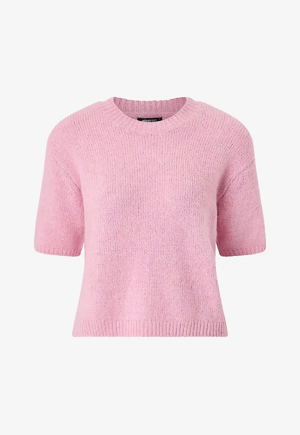 Gina Tricot - Tröja Knitted Top - Rosa