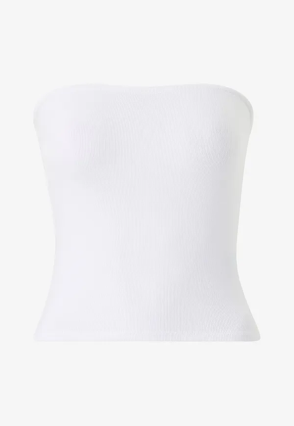 Gina Tricot - Tubtopp Super Stretch Tube - Vit