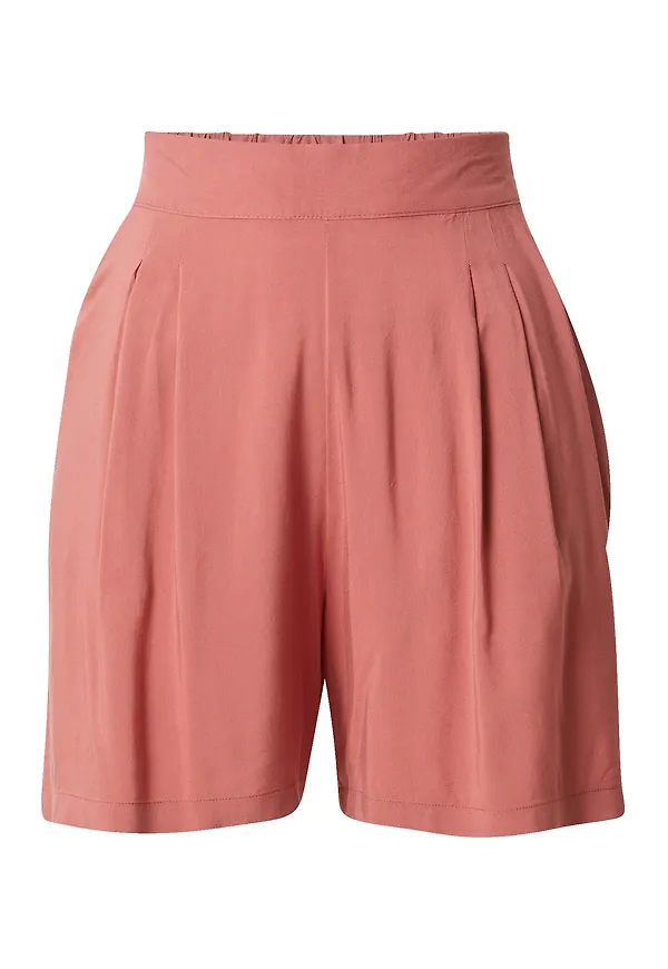 Gina Tricot Veckad byxa 'Farah' pastellröd