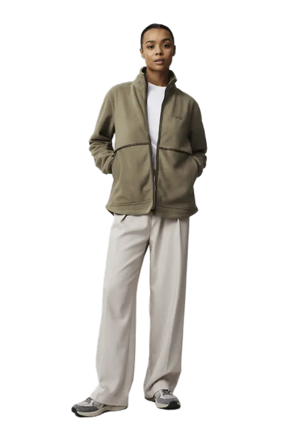 Ginger Fleece Zip Sweater