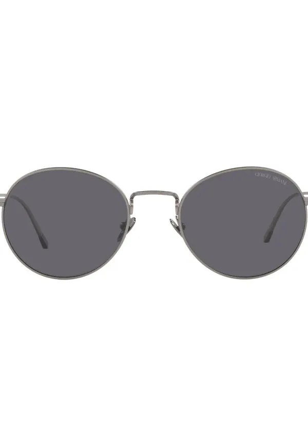 Giorgio Armani AR6125 runda solglasögon - Silverfärgad