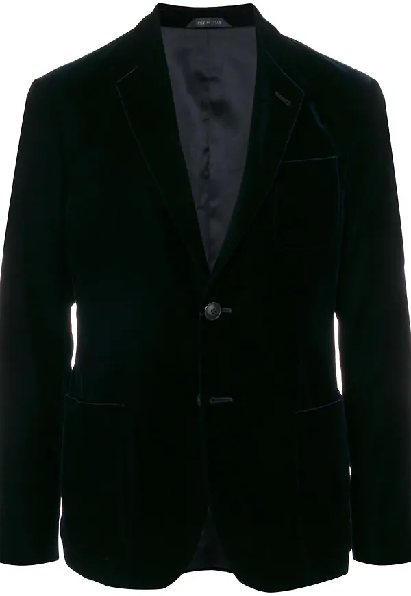 Giorgio Armani blazer-jacka - Blå