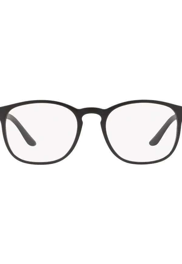 Giorgio Armani fyrkantiga glasögon - Vit