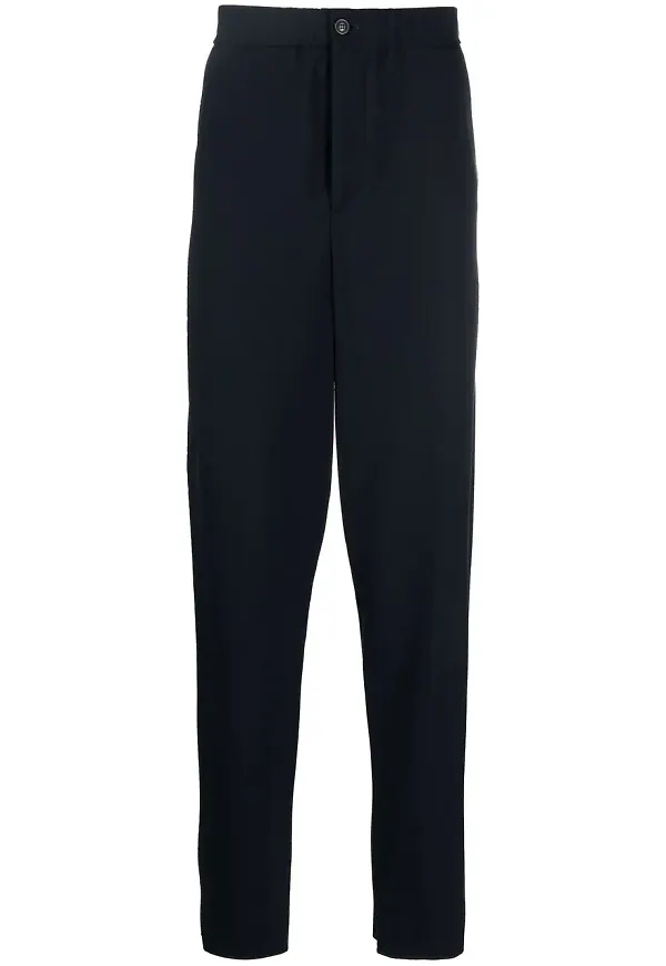 Giorgio Armani fyrkantiga slacks - Blå