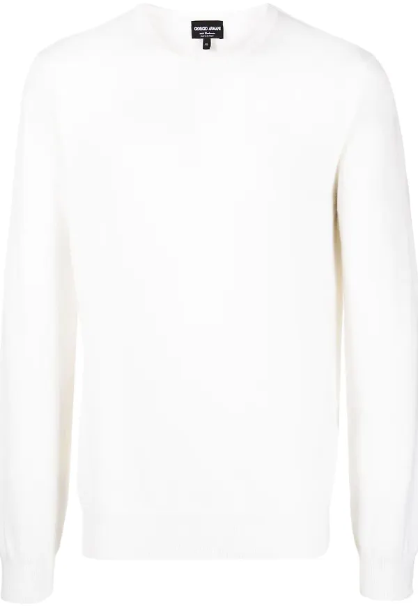 Giorgio Armani kashmirtröja - Neutral