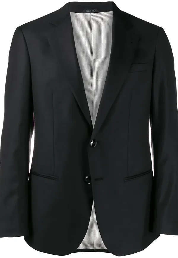 Giorgio Armani klassisk blazer - Svart