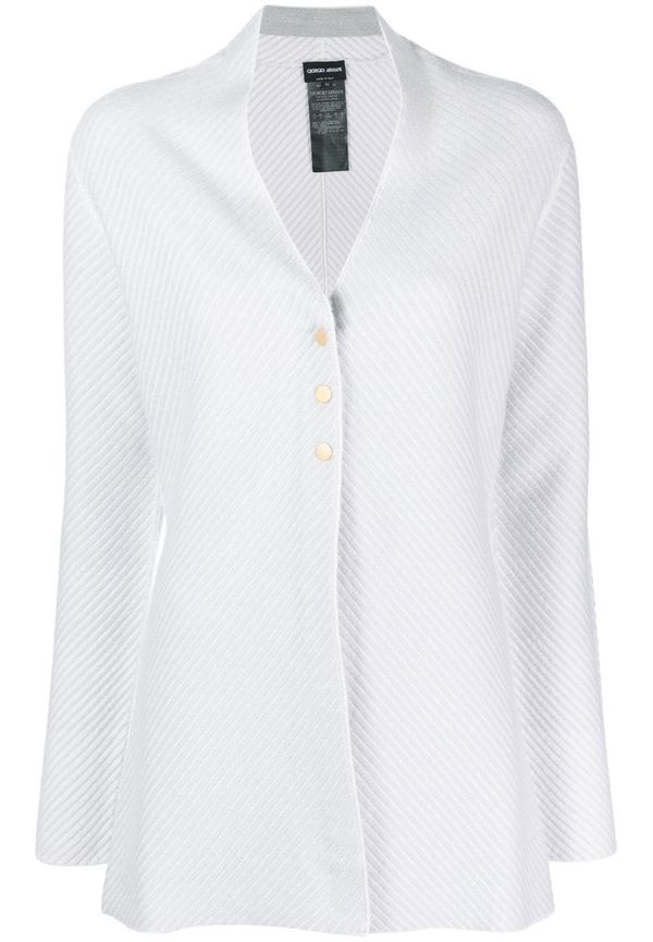 Giorgio Armani kofta med tre knappar - Blå
